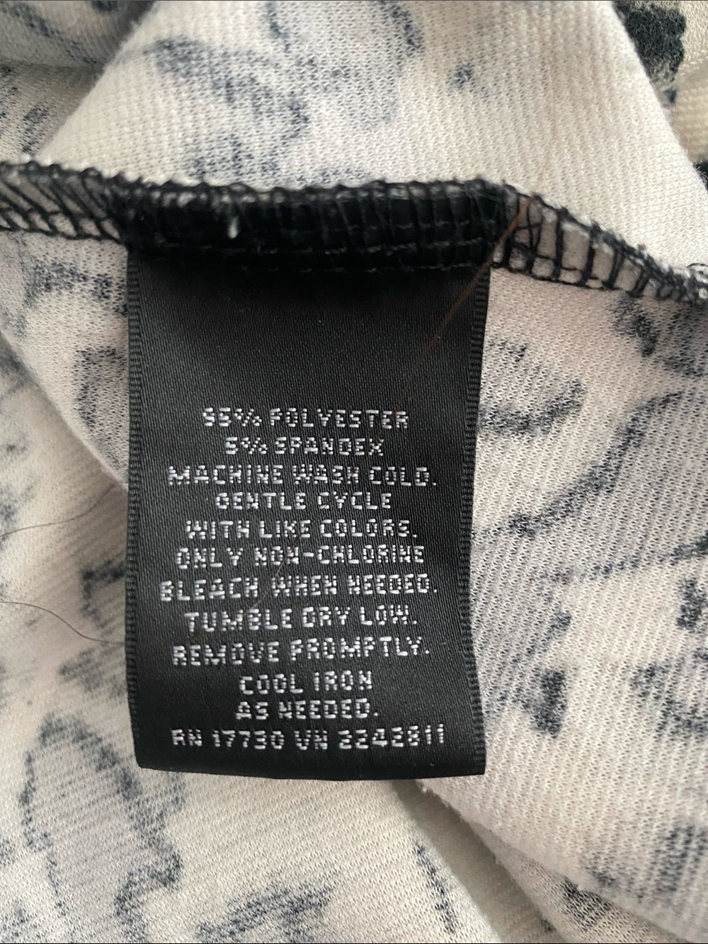Mossimo Supply Co. Black and White Leopard Print Sleeveless Dress - Picture 7 of 7